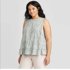 Universal Thread tiered babydoll tank top